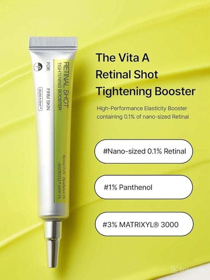 The Vita A Retinal Shot Tightening Booster (15ml/0.51oz) (Buy 1 Get 1 Free)